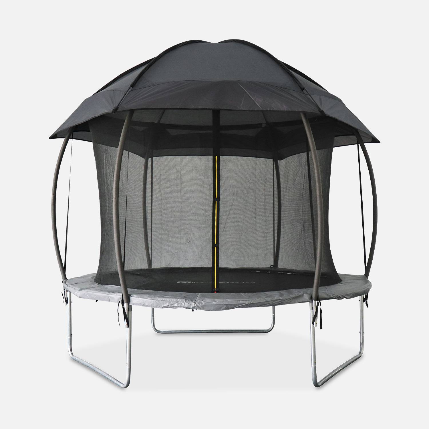 Campingzelt für Trampolin, Trampolinhütte, Polyester, UV-behandelt, 1 Tür, 3 Fenster und Transporttasche Photo4