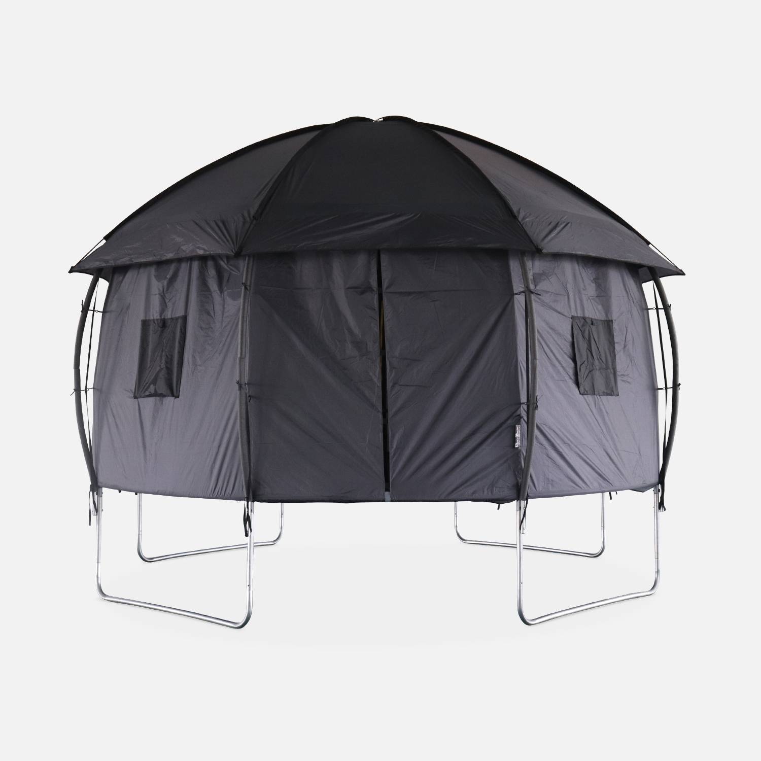 Campingzelt für Trampolin, Trampolinhütte, Polyester, UV-behandelt, 1 Tür, 4 Fenster und Transporttasche Photo3