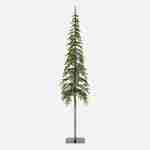 Künstlicher Weihnachtsbaum 210 cm ALBERTA, fein, konische Spitze, langer gerader Stamm, wahrheitsgetreues Aussehen, inklusive Ständer Photo1